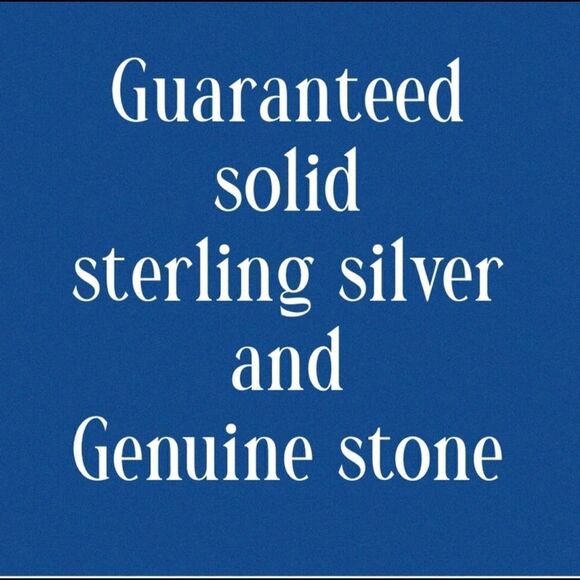 Solar Quartz Sterling Silver Ring Size 6.5 - Picture 2 of 5